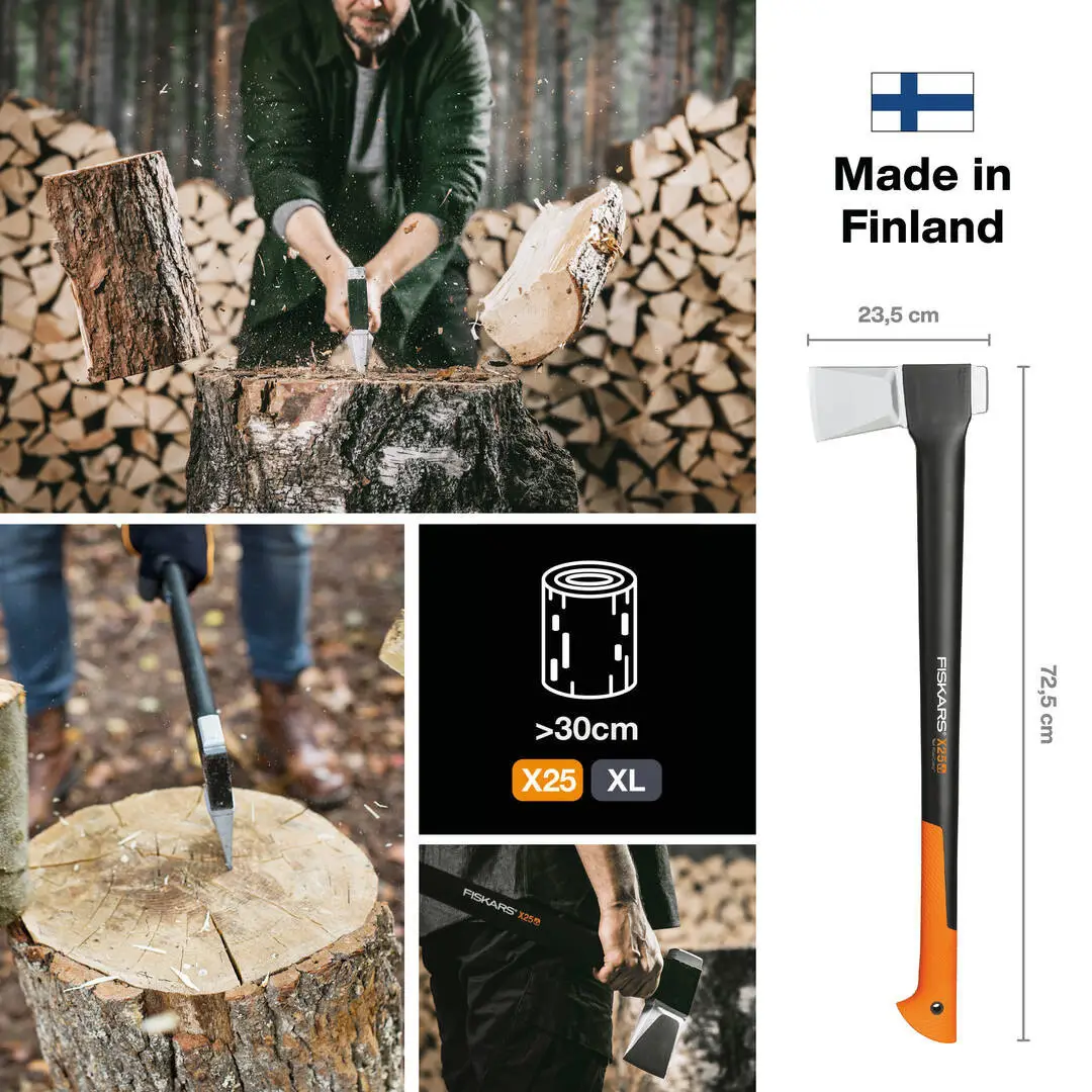 Топор-колун Fiskars X25 XL — изображение 2