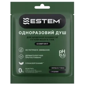 Одноразовый сухой душ Estem Comfort