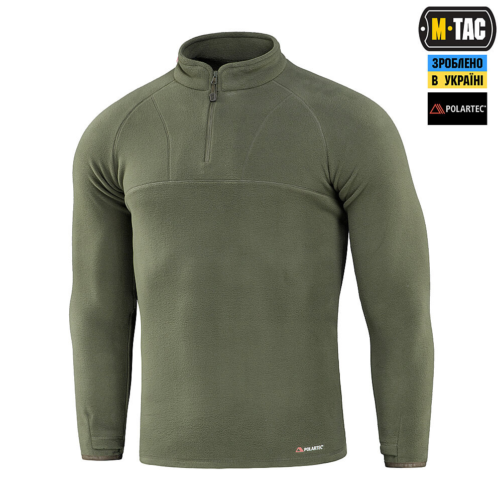 M-Tac кофта Delta Polartec реглан Army Olive — изображение 3