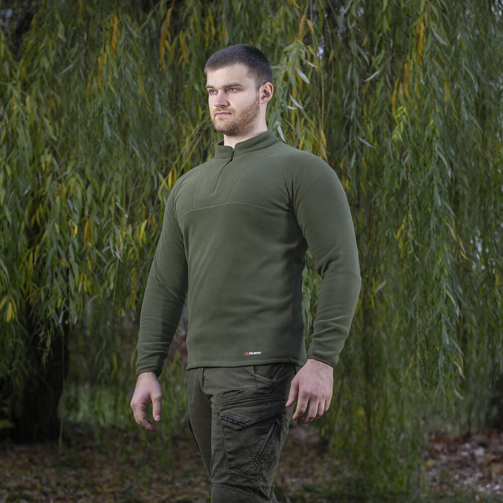 M-Tac кофта Delta Polartec реглан Army Olive — изображение 5