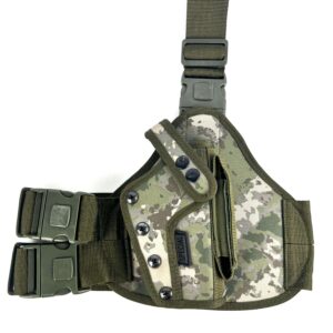 Універсальна настегнова кобура темний камуфляж