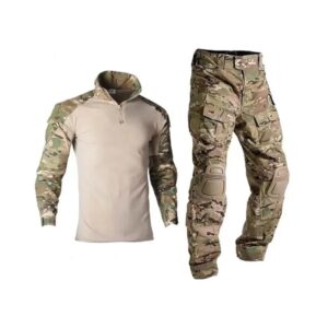 Комплект форми 9F9 OUTDOOR MultiCam з налокітниками та наколінниками