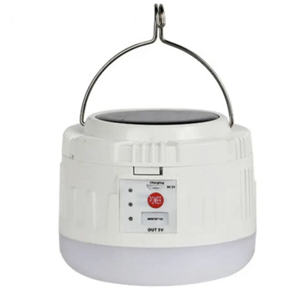 Лампа LED SOLAR CAMPING LIGHT з функціями «заряджання від світла» і «павербанк»