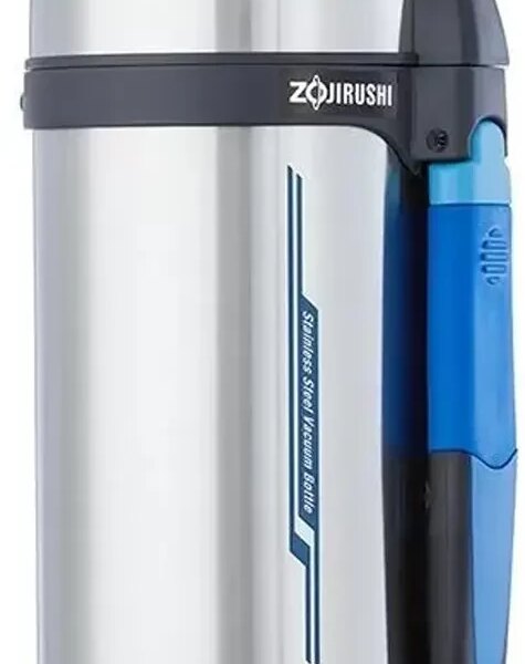Термос ZOJIRUSHI SF-CС13ХA 1.3l (складана ручка+ремінець) Сталевий